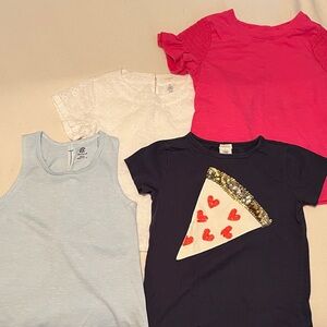 Bundle 4/5T Cat & Jack, Crew Cuts, Champion tops